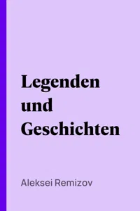 Legenden und Geschichten_cover