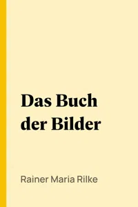 Das Buch der Bilder_cover