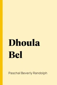 Dhoula Bel_cover