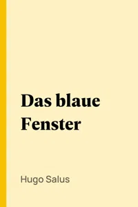 Das blaue Fenster_cover