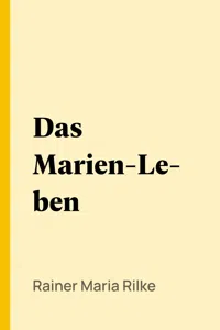 Das Marien-Leben_cover