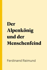 Der Alpenkönig und der Menschenfeind_cover