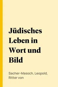 Jüdisches Leben in Wort und Bild_cover