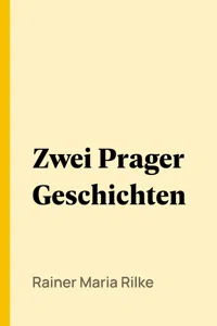 Zwei Prager Geschichten_cover