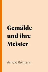 Gemälde und ihre Meister_cover