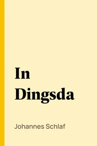 In Dingsda_cover