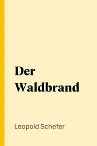 Der Waldbrand_cover