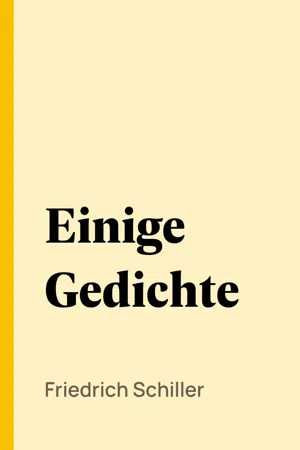 Einige Gedichte