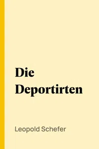 Die Deportirten_cover