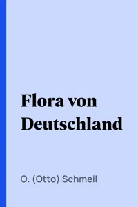 Flora von Deutschland_cover