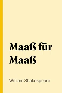 Maaß für Maaß_cover