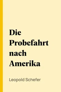 Die Probefahrt nach Amerika_cover