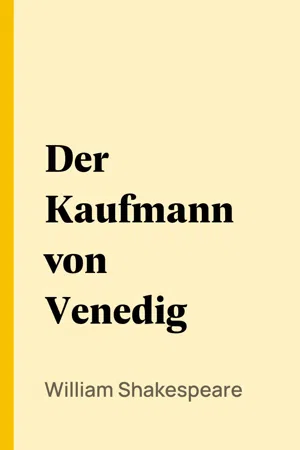 Der Kaufmann von Venedig