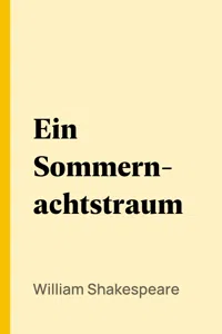 Ein Sommernachtstraum_cover