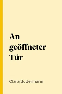 An geöffneter Tür_cover