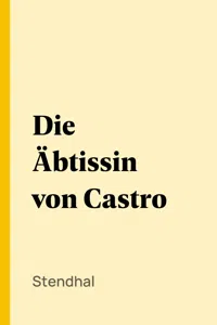 Die Äbtissin von Castro_cover