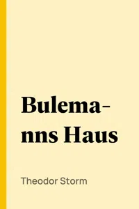 Bulemanns Haus_cover