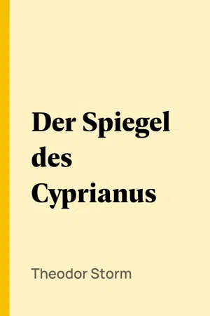 Der Spiegel des Cyprianus