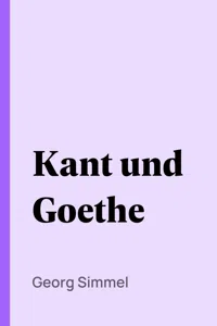 Kant und Goethe_cover