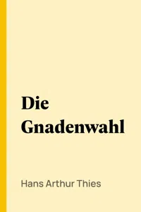 Die Gnadenwahl_cover