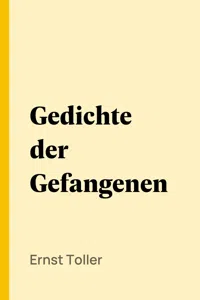 Gedichte der Gefangenen_cover