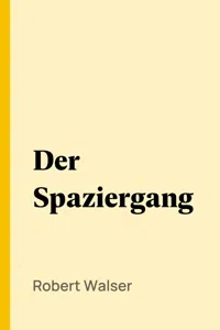 Der Spaziergang_cover