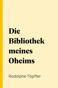 Die Bibliothek meines Oheims_cover