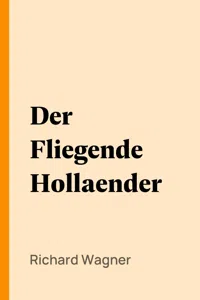 Der Fliegende Hollaender_cover