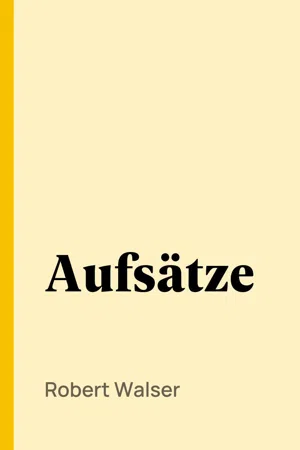 Aufsätze