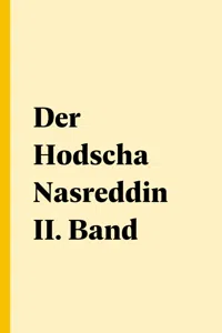 Der Hodscha Nasreddin II. Band_cover