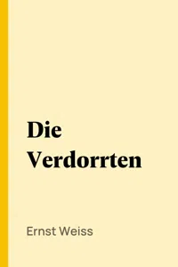 Die Verdorrten_cover