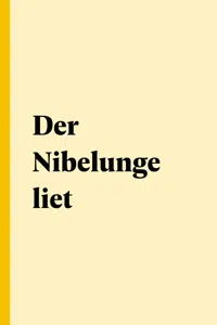 Der Nibelunge liet_cover