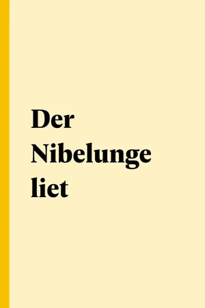 Der Nibelunge liet