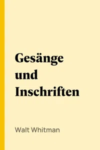 Gesänge und Inschriften_cover