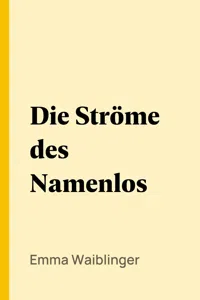 Die Ströme des Namenlos_cover