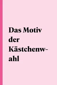 Das Motiv der Kästchenwahl_cover