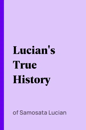 Lucian's True History