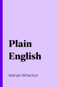 Plain English_cover