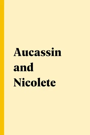 Aucassin and Nicolete