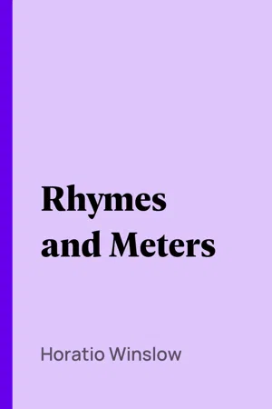 Rhymes and Meters