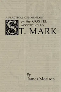 A Practical Commentary on the Gospel According to St. Mark_cover