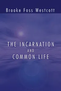 The Incarnation and Common Life_cover