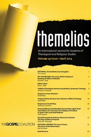 Themelios, Volume 39, Issue 1