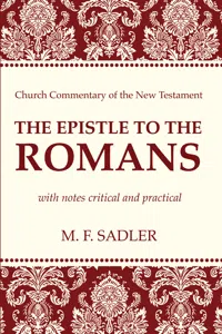 The Epistle to the Romans_cover