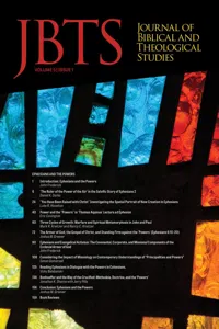 Journal of Biblical and Theological Studies, Issue 5.1_cover