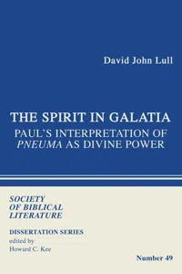 The Spirit in Galatia_cover