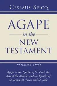 Agape in the New Testament, Volume 2_cover