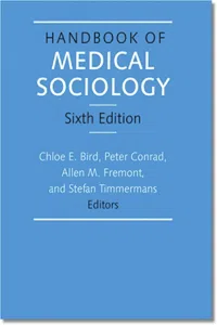 Handbook of Medical Sociology, Sixth Edition_cover