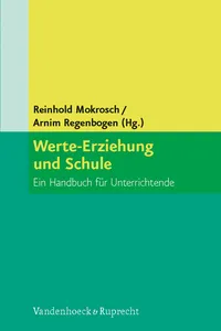 Werte-Erziehung und Schule_cover