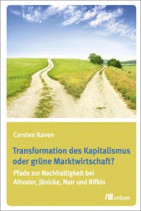 Transformation des Kapitalismus oder grüne Marktwirtschaft?_cover